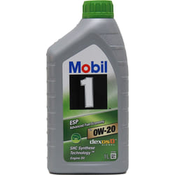 Mobil 1 ESP x2 0W-20 1I Huile moteur 153437 TOYOTA: Yaris III 3/5 portes, Yaris II 3/5 portes, RAV4 III SUV, VOLKSWAGEN: Golf 7, Polo V 3/5 portes