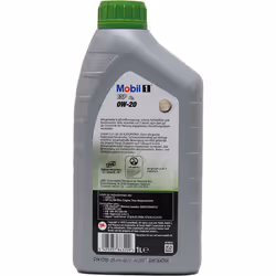 Mobil 1 ESP x2 0W-20 1I Huile moteur 153437 TOYOTA: Yaris III 3/5 portes, Yaris II 3/5 portes, RAV4 III SUV, VOLKSWAGEN: Golf 7, Polo V 3/5 portes