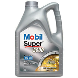 Mobil Super 3000 Formula P 0W-30 5I Huile moteur 153779 PEUGEOT: RCZ Coupé, 208 I 3/5 portes, 206 3/5 portes, CITROËN: C3 I 3/5 portes, C3 II