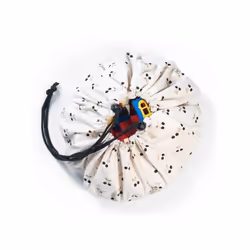 Play&Go Cherry Mini Sac de rangement de jouets Mural Beige