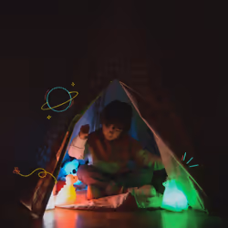 KIDYWOLF KIDYNIGHT lumière de nuit pour bébé Autonome Blanc LED - Vue supplémentaire 9