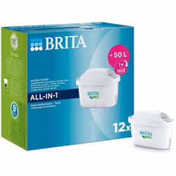 BRITA lot de 12 cartouches filtrantes MAXTRA PRO ALL-IN-1 Cartouche filtrante BRITA MAXTRA PRO ALL-IN-1 (12-pack) - pour 1 an ...