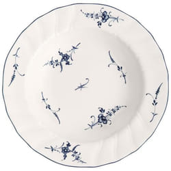 Villeroy & Boch 1023412700 assiette Assiette à soupe Rond Porcelaine Bleu, Blanc 1 pièce(s)