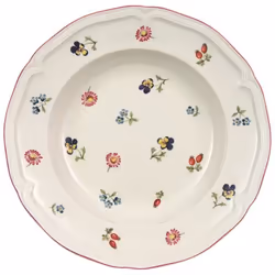 Villeroy &amp; Boch 1023952700, Assiette à soupe, Rond, Porcelaine, Multicolore, Petite Fleur, 0,27 L