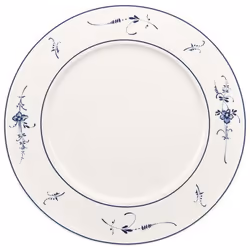 Villeroy & Boch 1023412680, Dessous de plat, Porcelaine, Bleu, Blanc, Rond, 30 cm, 785 g