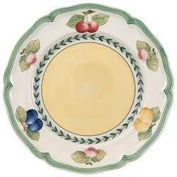 Villeroy & Boch 1022812640, Assiette de petit-déjeuner, Rond, Porcelaine, Multicolore, French Garden, 21 cm