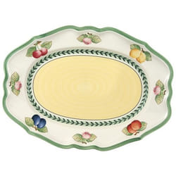Villeroy & Boch French Garden Fleurence Porcelaine Multicolore Ovale Assiette de service