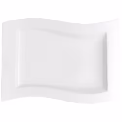 Villeroy &amp; Boch 1025252699, Dessous de plat, Porcelaine, Blanc, Rectangulaire, 330 mm, 240 mm