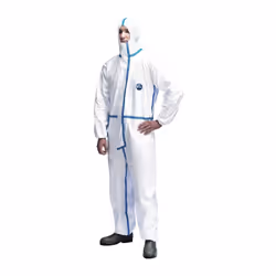 Cat. III, Type 4B, 5, 6 Tyvek® est un voile tissé exclusif en fibres sans fin en polyéthylène · Les combinaisons de protectio ...