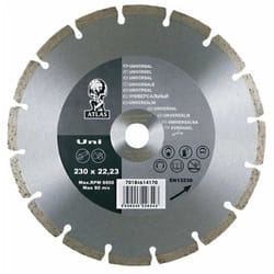 Atlas - disque diamant 230mm