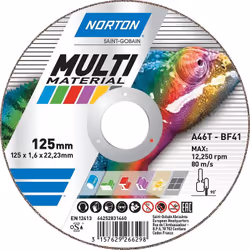 Disque haute performance sur tous matériaux. Acier, acier inoxydable, métal, aluminium, pierre, carrelage, pvc, matériaux de  ...