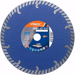 disque diamant extremuniversal ø 230 alesage 22,23 Clipper 70184623180 Aero Jet Evo Diamantzaagblad - 230 x 22,23mm - Univers ...