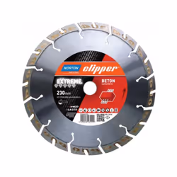 Norton - Disques diamant - extreme beton Ø350 mm clipper