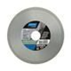 Disque diamant continu carrelage - NORTON - 180x222 mm - Idéal pour coupes humides - Coupe extra-fine - Acier