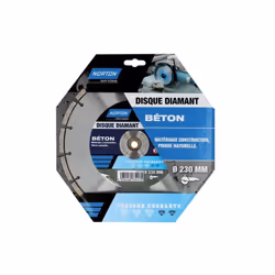 Disque diamant 230 travaux courants construction CARACTERISTIQUESOpérateur économique responsable : SAINT GOBAIN ABRASIFS Rue ...
