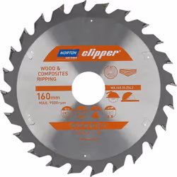 NORTON PIŁA TARCZOWA 160mm x 30mm x 24z DREWNO I KOMPOZYTY ATB (2,6 / 1,6)
