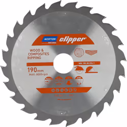 LAME CARBURE DÉBIT 190 X2.8/1.8 X30 Z24 NORTON CLIPPER - 70184608052