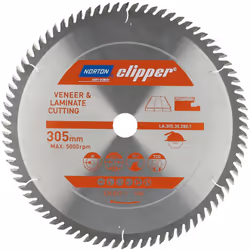 LAME CARBURE MÉLAMINÉ 305 X3.0/2.2 X30 Z80 NORTON CLIPPER - 70184608146
