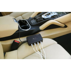 Chargeur USB 4 Ports - Intelligent - 60 Watts - Charge rapide - Détection automatique - Multi-protections