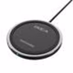Chargeur Rapide Intelligent Sans Fil Compatible Qi pour Smartphones (Noir)