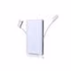 Batterie Externe Portable - DOCA - 6000 mAh - Universelle - Blanc - Haute Qualité