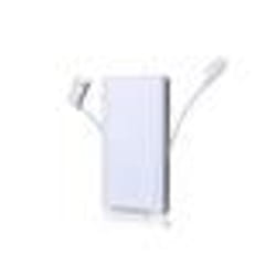 Batterie Externe Portable - DOCA - 6000 mAh - Universelle - Blanc - Haute Qualité