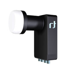 Inverto IDLB-QUDL40-ULTRA-OPP convertisseur abaisseur de fréquence Low Noise Block (LNB) 10,7 - 11,7 GHz Noir