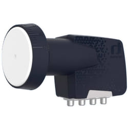 Inverto IDLB-QTL410-PREMU-OPN convertisseur abaisseur de fréquence Low Noise Block (LNB) 10,7 - 12,75 GHz Noir, Blanc
