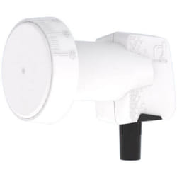 Inverto IDLH-SNL410-HMPRO-OPN convertisseur abaisseur de fréquence Low Noise Block (LNB) 10,7 - 12,75 GHz Noir, Blanc