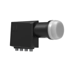 Inverto N-ULTRA-QDL412-IDLT convertisseur abaisseur de fréquence Low Noise Block (LNB) 10,7 - 11,7 GHz Noir, Gris