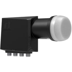 Inverto IDLT-QTL412-ULTRA-OPN convertisseur abaisseur de fréquence Low Noise Block (LNB) Noir, Gris