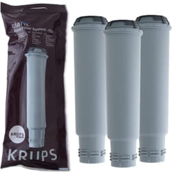 Krups - Lot de 3 cartouches filtrantes Claris pour machine à café F08801