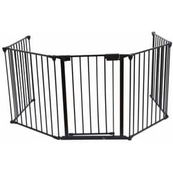 Bc-elec - B101201 Barrière de sécurité grille de protection pour enfants pour cheminée et escaliers longeur totale 3 mètres