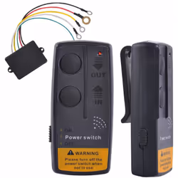Ce produit inclut une telecommande sans fil et le récepteur de cette télécommande. Vous maintenez une des 2 touches enfoncée ...