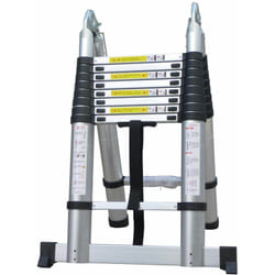 Varan Motors - DLT709B Echelle télescopique multi-fonctions en alu de 5.60m, 18 échelons
