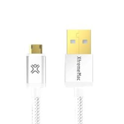 XtremeMac 213598 câble USB 1,2 m USB A Micro-USB A Blanc