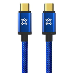 XtremeMac XCL-UCC-23 câble USB 1,2 m USB 3.2 Gen 1 (3.1 Gen 1) USB C Bleu