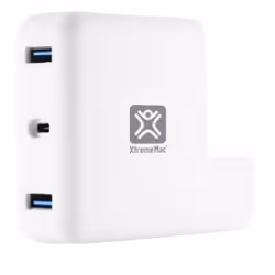 XtremeMac XWH-MCA-03, Intérieure, Secteur, Blanc