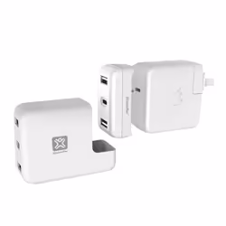 XtremeMac XWH-MCA-03 chargeur d'appareils mobiles Ordinateur portable Blanc Secteur Intérieure
