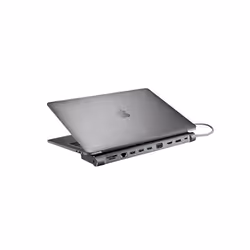 XtremeMac XWH-CDH-13, USB 3.2 Gen 1 (3.1 Gen 1) Type-C, Gris, SD, SDHC, SDXC, DisplayPort, HDMI, RJ-45, USB 3.2 Gen 1 (3.1 Ge ...