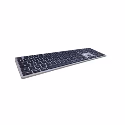 XtremeMac XWH-MAK-13 clavier RF sans fil + Bluetooth AZERTY Aluminium