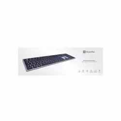XtremeMac XWH-MAK-13 clavier RF sans fil + Bluetooth AZERTY Aluminium