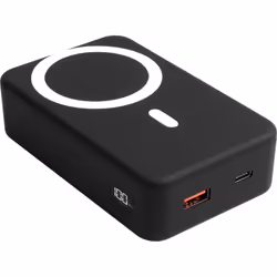 XtremeMac XWH-PMS3-13, 20000 mAh, Recharge sans fil, Noir