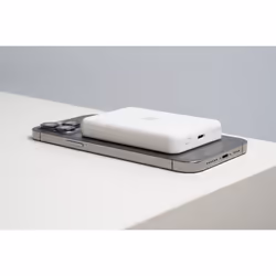 XtremeMac XWH-PMS2-13 banque d'alimentation électrique 5000 mAh Recharge sans fil Blanc