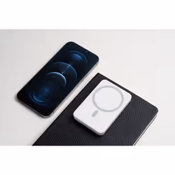 XtremeMac XWH-PMS2-13 banque d'alimentation électrique 5000 mAh Recharge sans fil Blanc - Vue supplémentaire 6