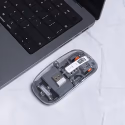 XtremeMac XWH-ALM2-13 souris Universel Bluetooth Laser 2400 DPI - Vue supplémentaire 3
