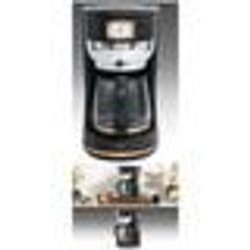 Cafetière à filtre - Muse - Vintage - 1.4 L - 10 à 12 tasses - Sans fil noir doré