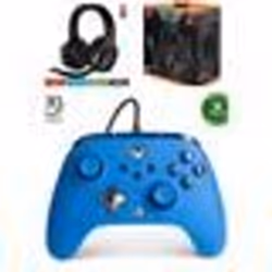 Manette de jeu - XBOX - ONE-S-X-PC - Edition Officielle - Sans fil - Couleur Bleu