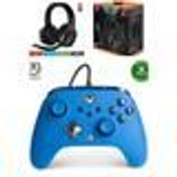 Manette de jeu - XBOX - ONE-S-X-PC - Edition Officielle - Sans fil - Couleur Bleu