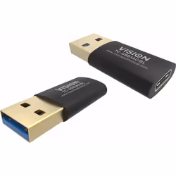 Vision TC-USB3AC/BL, Noir